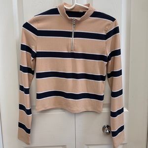 Long sleeve striped shirt